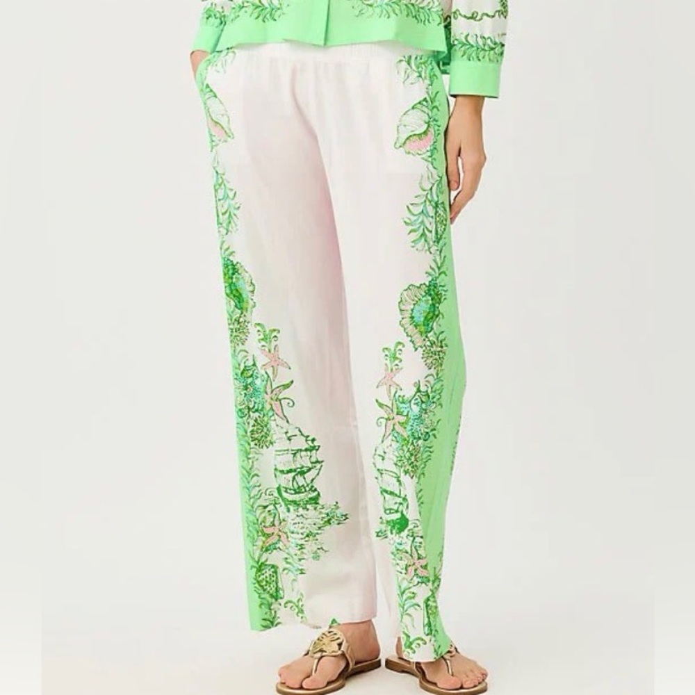 LILLY PULITZER - Bal Harbor Stretch Pant NWT - Picture 2 of 8
